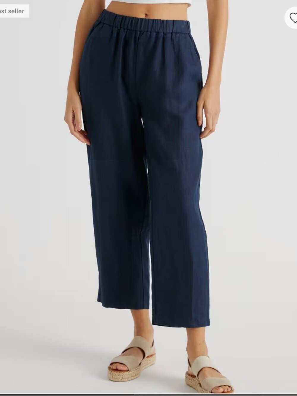 100% European Linen Pants 2X